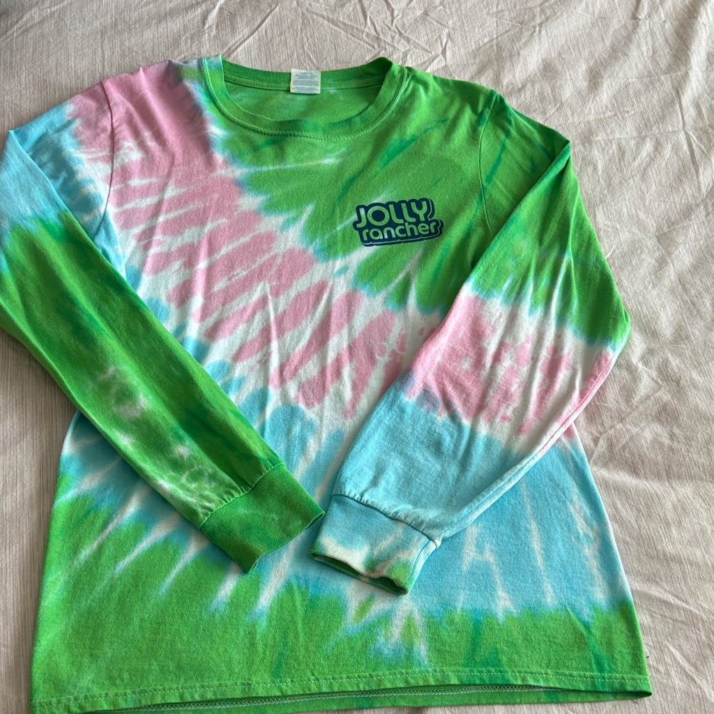 Jolly Rancher Womens TieDye Long Sleeve Tee